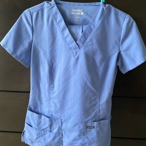 Sanibel Medical Scrubs light blue size XXS